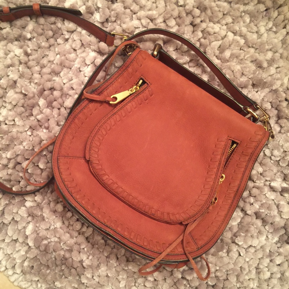 Rebecca Minkoff Suede Saddle Bag